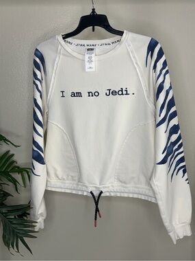 Disney Parks Star Wars Ahsoka I Am No Jedi Pullover Sweatshirt M